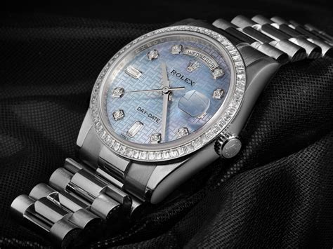 behind rolex diamond watches.